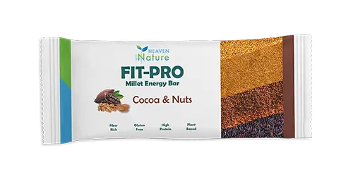 Cocoa and Nuts Millet Energy Bar